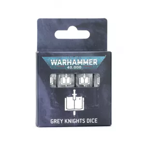 WARHAMMER 40K - GREY KNIGHTS DICEWARHAMMER 40K Les Grey Knights prê...