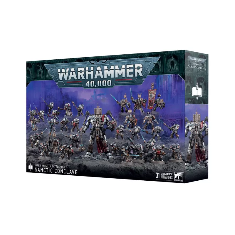 WARHAMMER 40K - GREY KNIGHT'S BATTLEFORCE : SANCTIC CONCLAVEWARHAMM... WARHAMMER 40K - GREY KNIGHT'S BATTLEFORCE : SANCTIC CONCLAVEWARHAMM...