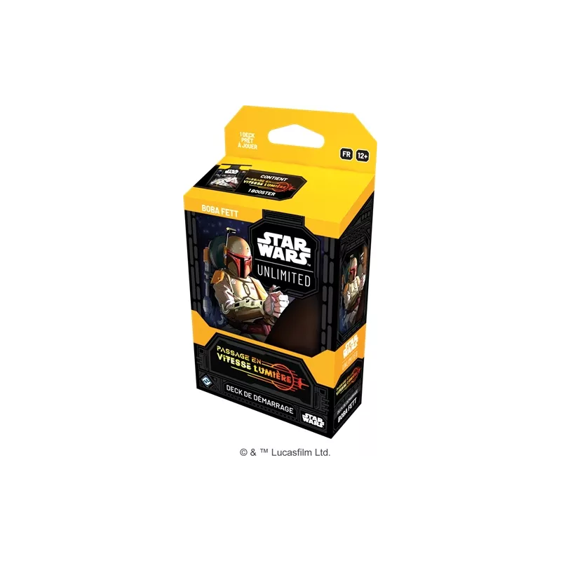 SW UNMLIMITED : PASSAGE VITESSE LUMIERE DECK - BOBA FETT SW UNMLIMITED : PASSAGE VITESSE LUMIERE DECK - BOBA FETT