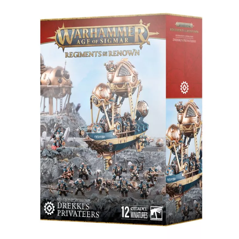 WARHAMMER AGE OF SIGMAR - REGIMENTS OF RENOWN - DREKKI'S PRIVATTERS WARHAMMER AGE OF SIGMAR - REGIMENTS OF RENOWN - DREKKI'S PRIVATTERS
