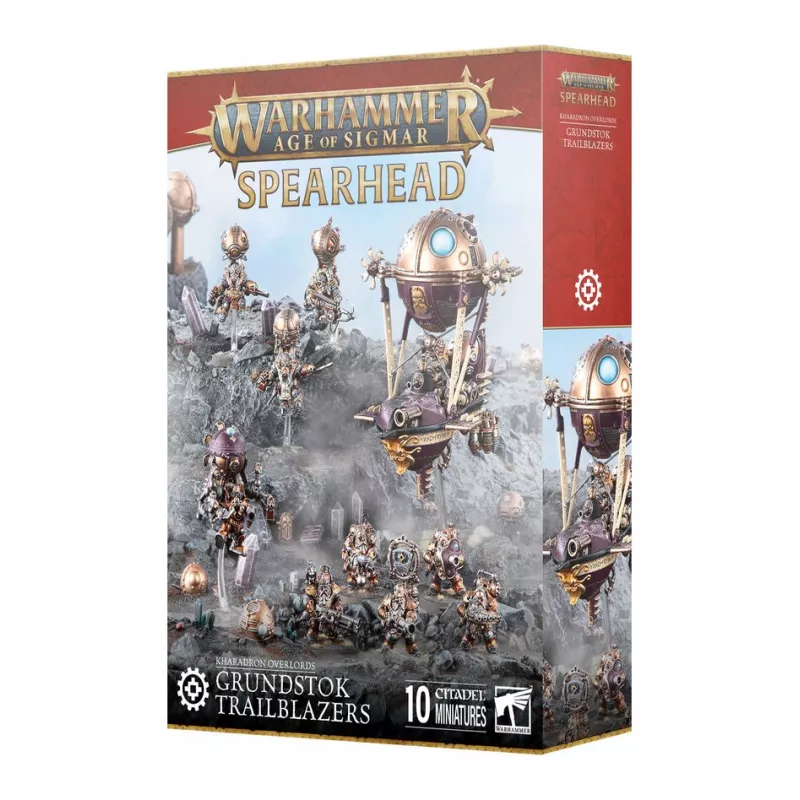 WARHAMMER AGE OF SIGMAR - SPEARHEAD - GRUNDSTOK TRAILBLAZERS