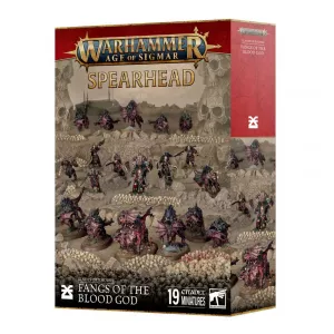WARHAMMER AGE OF SIGMAR - SPEARHEAD - FANGS OF THE BLOOD GOD 