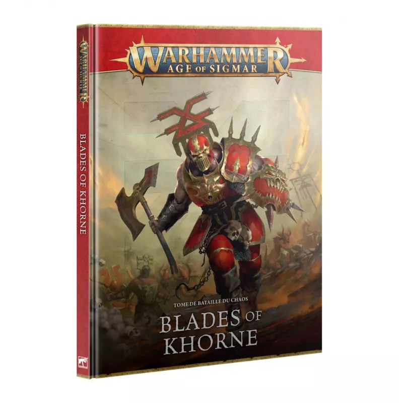 WARHAMMER AGE OF SIGMAR - TOME DE BATAILLE DU CHAOS - BLADES OF KHORNE
