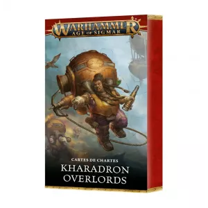 WARHAMMER AGE OF SIGMAR - CARTES DE CHARTES - KHARADON OVERLORDS