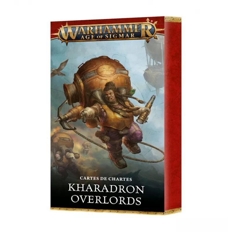 WARHAMMER AGE OF SIGMAR - CARTES DE CHARTES - KHARADON OVERLORDS WARHAMMER AGE OF SIGMAR - CARTES DE CHARTES - KHARADON OVERLORDS