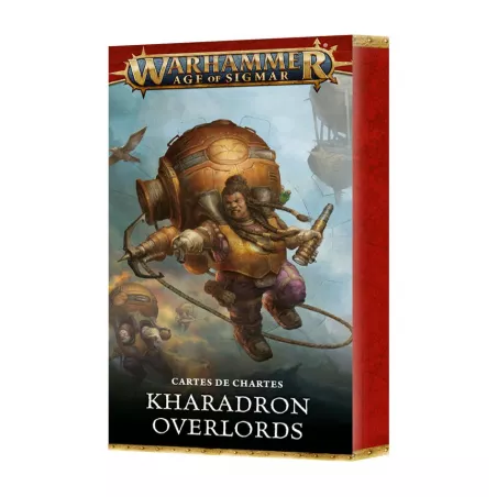 WARHAMMER AGE OF SIGMAR - CARTES DE CHARTES - KHARADON OVERLORDS