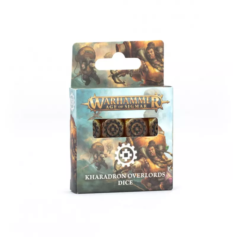 WARHAMMER AGE OF SIGMAR - KHARADRON OVERLORDS - DICE WARHAMMER AGE OF SIGMAR - KHARADRON OVERLORDS - DICE