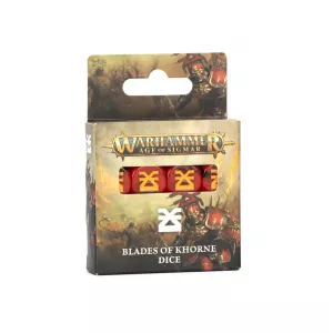 WARHAMMER AGE OF SIGMAR - BLADES OF KHORNE - DICE
