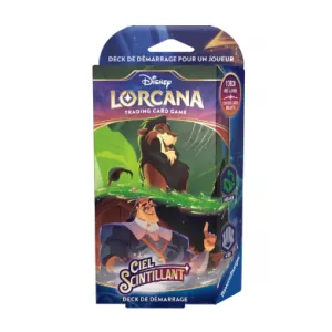 JEUX DE CARTES A COLLECTIONNER LORCANA DECK DE DEMARRAGE CINQUIEME ...
