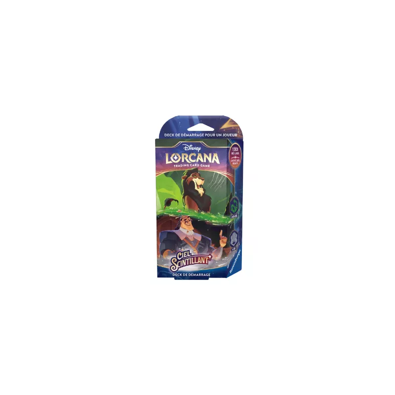JEUX DE CARTES A COLLECTIONNER LORCANA DECK DE DEMARRAGE CINQUIEME ...