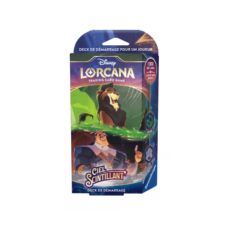 JEUX DE CARTES A COLLECTIONNER LORCANA DECK DE DEMARRAGE CINQUIEME ...