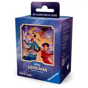 DISNEY LORCANA DECK BOX DINGO ET MAXSLEEVE, DECK BOX & PLAYMAT Boît...