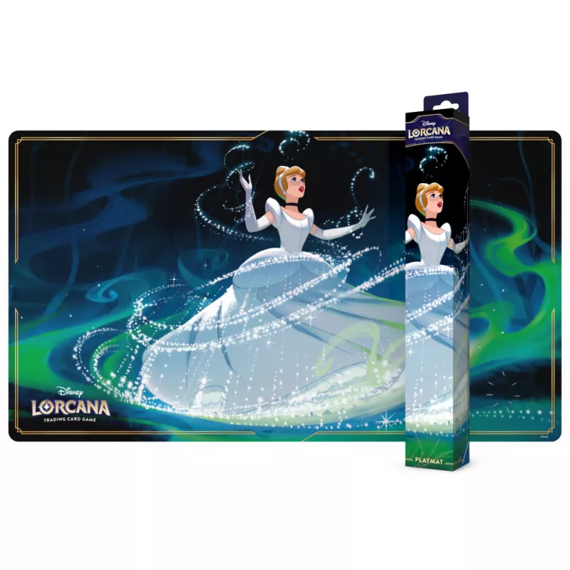 DISNEY LORCANA CHAPITRE 9 FABULEUX - PLAYMAT CENDRILLONSLEEVE, DECK... DISNEY LORCANA CHAPITRE 9 FABULEUX - PLAYMAT CENDRILLONSLEEVE, DECK...