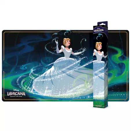DISNEY LORCANA CHAPITRE 9 FABULEUX - PLAYMAT CENDRILLONSLEEVE, DECK...