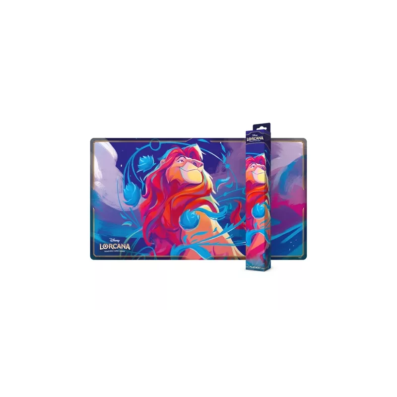 DISNEY LORCANA CHAPITRE 9 FABULEUX - PLAYMAT MUFASASLEEVE, DECK BOX... DISNEY LORCANA CHAPITRE 9 FABULEUX - PLAYMAT MUFASASLEEVE, DECK BOX...