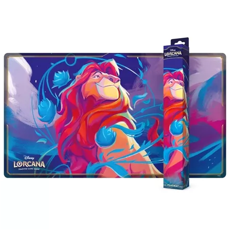 DISNEY LORCANA CHAPITRE 9 FABULEUX - PLAYMAT MUFASASLEEVE, DECK BOX...