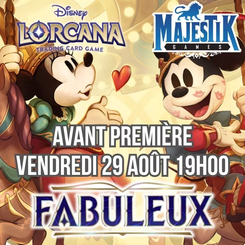 LORCANA - AVANT PREMIERE FABULEUX - VENDREDI 29 AOUT A 19H00LORCANA... LORCANA - AVANT PREMIERE FABULEUX - VENDREDI 29 AOUT A 19H00LORCANA...