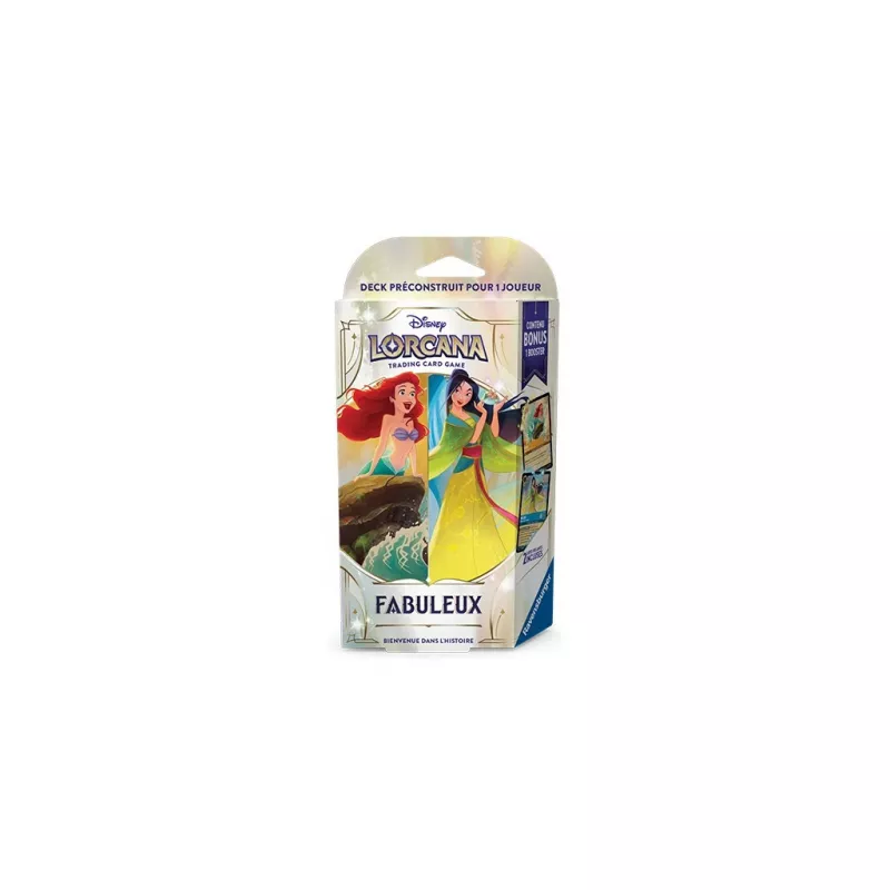 DISNEY LORCANA CHAPITRE 9 DECK FABULEUX AMBRE & SAPHIRDECK Deck de ... DISNEY LORCANA CHAPITRE 9 DECK FABULEUX AMBRE & SAPHIRDECK Deck de ...