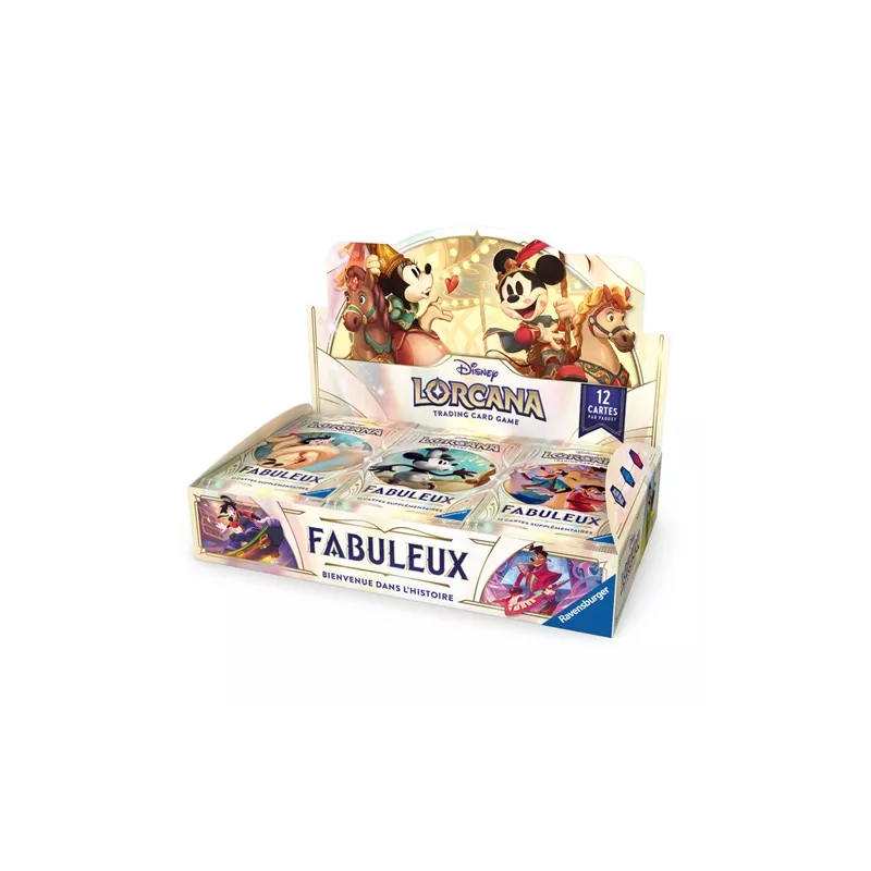 DISNEY LORCANA DISPLAY CHAPITRE 9 : FABULEUX