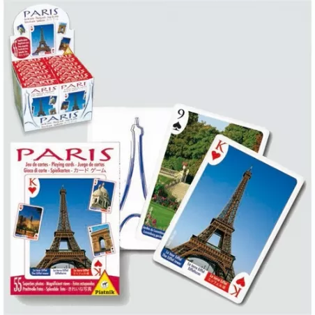 JEU DE 55 CARTES PARISJEUX DE CARTES Jeu de 55 cartes sur Paris. Ch...
