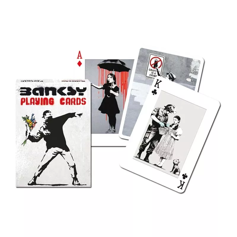 JEUX DE 54 CARTES - BANKSYJEUX DE CARTES Jeu de 55 cartes thématiqu... JEUX DE 54 CARTES - BANKSYJEUX DE CARTES Jeu de 55 cartes thématiqu...