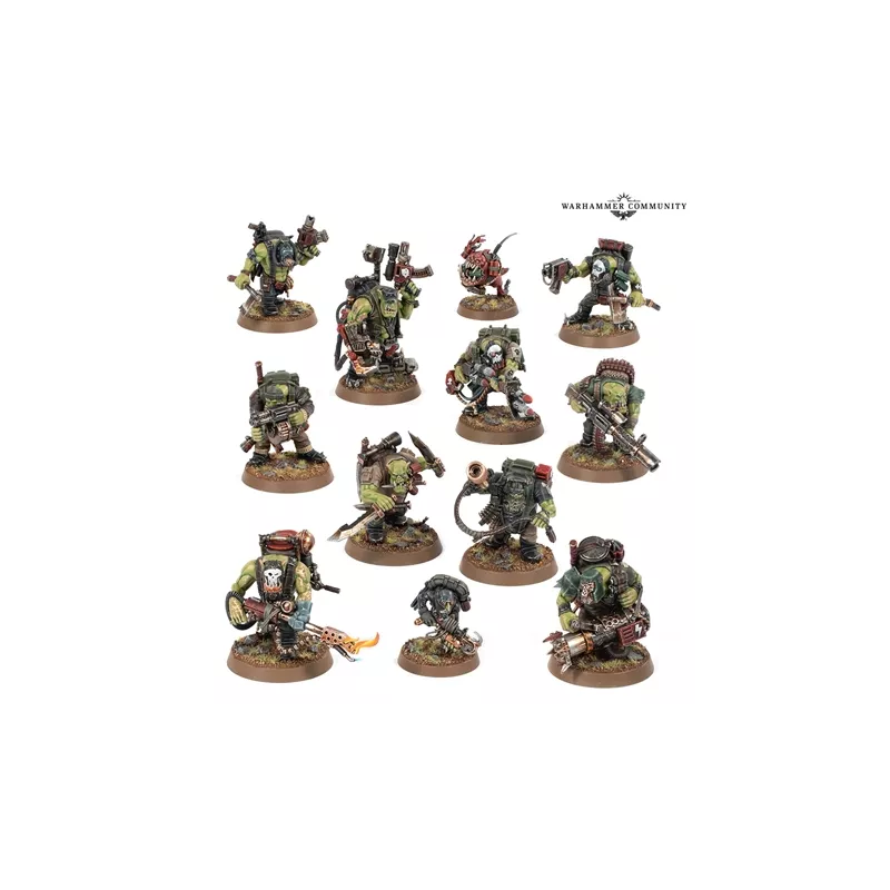 WARHAMMER KILL TEAM : ORKS KOMMANDOSKILL TEAM PRECOMMANDE SORTIE LE... WARHAMMER KILL TEAM : ORKS KOMMANDOSKILL TEAM PRECOMMANDE SORTIE LE...