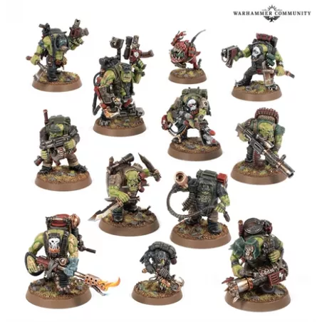 WARHAMMER KILL TEAM : ORKS KOMMANDOSKILL TEAM PRECOMMANDE SORTIE LE...