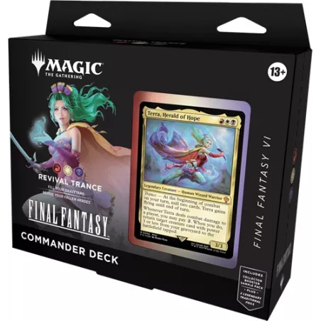MTG : FINAL FANTASY DECK COMMANDER : REVIVAL TRANCE EN