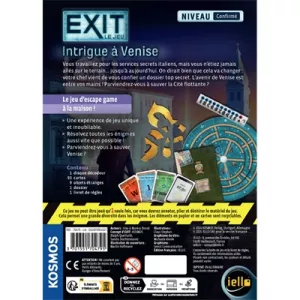 JEUX D'ENQUETE EXIT - INTRIGUE A VENISE