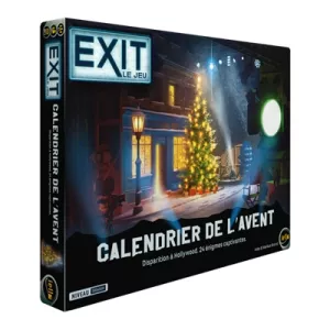 JEUX D'ENIGME EXIT CALENDRIER DE L'AVENT DISPARITION A HOLLYWOOD