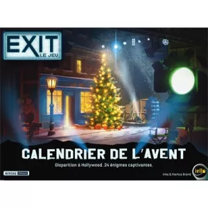 JEUX D'ENIGME EXIT CALENDRIER DE L'AVENT DISPARITION A HOLLYWOOD