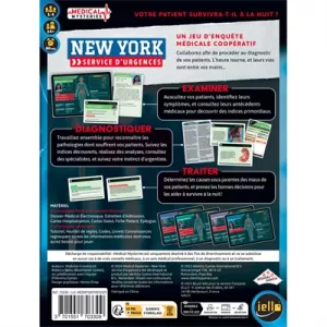 COOPERATIF MEDICAL MYSTERIES - NEW YORK SERVICE D'URGENCES
