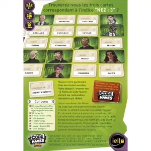 JEUX D'AMBIANCE CODENAMES DUO NOUVELLE EDITION