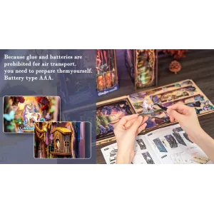 PUZZLE BOOKNOOK - LA FORET ENCHANTEE