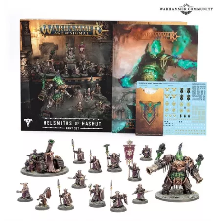 WARHAMMER AGE OF SIGMAR - HELSMITHS OF HASHUT ARMY SETAGE OF SIGMAR...
