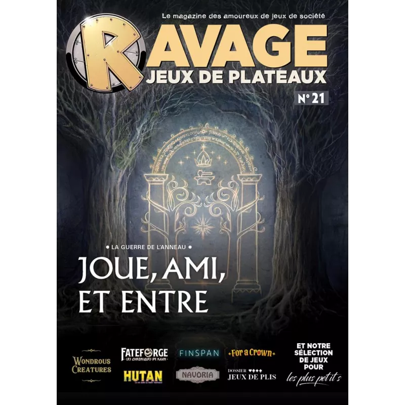 JEUX DE SOCIETE RAVAGE JDP N°21 JEUX DE SOCIETE RAVAGE JDP N°21
