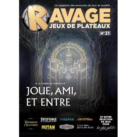 JEUX DE SOCIETE RAVAGE JDP N°21