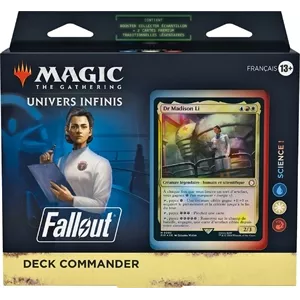 MAGIC THE GATHERING DECK COMMANDER FALLOUT : SCIENCE ! FR