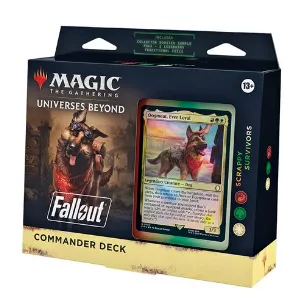MAGIC THE GATHERING DECK COMMANDER FALLOUT : SCRAPPY SURVIVORS EN