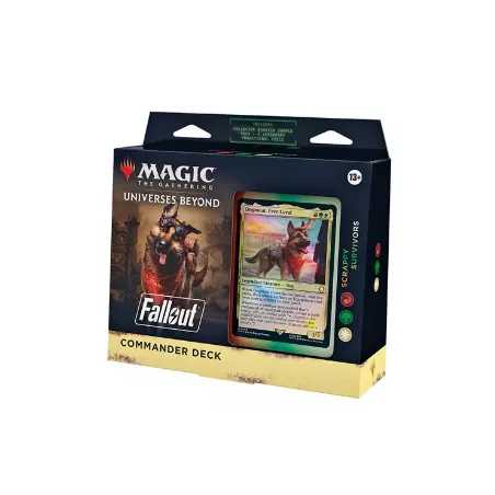 MAGIC THE GATHERING DECK COMMANDER FALLOUT : SCRAPPY SURVIVORS EN