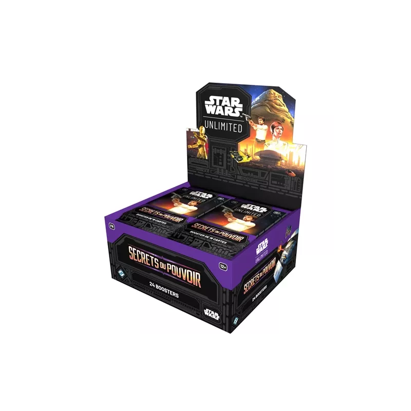 STAR WARS UNLIMITED S6 : SECRETS DU POUVOIR DISPLAY FR STAR WARS UNLIMITED S6 : SECRETS DU POUVOIR DISPLAY FR