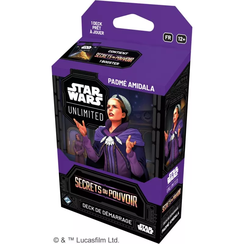 STAR WARS UNLIMITED S6 : SECRETS DU POUVOIR DECK - PADME AMIDALA FR STAR WARS UNLIMITED S6 : SECRETS DU POUVOIR DECK - PADME AMIDALA FR