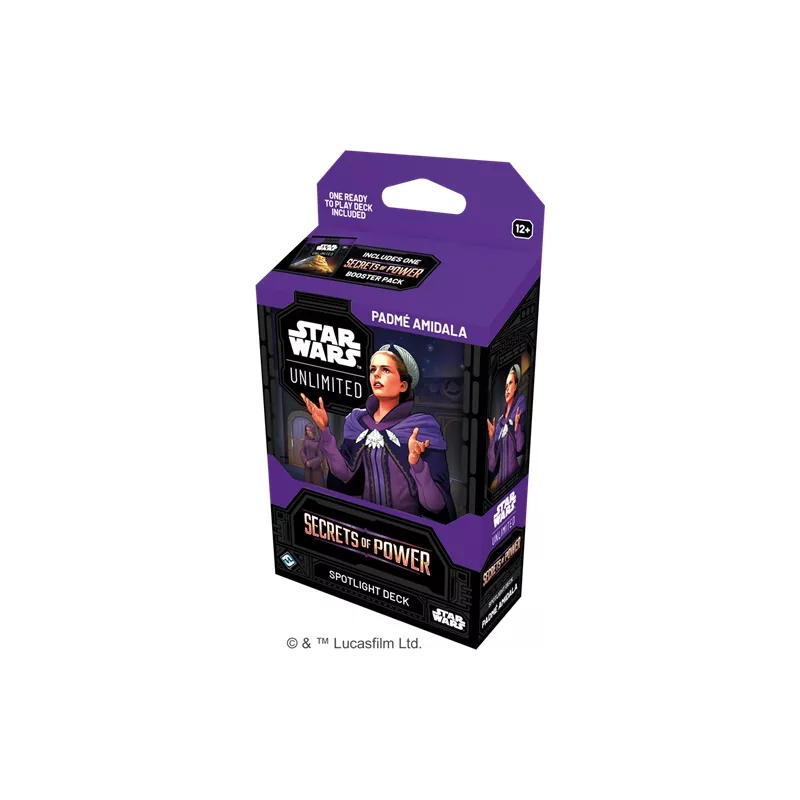 STAR WARS UNLIMITED S6 : SECRETS DU POUVOIR DECK - PADME AMIDALA EN STAR WARS UNLIMITED S6 : SECRETS DU POUVOIR DECK - PADME AMIDALA EN