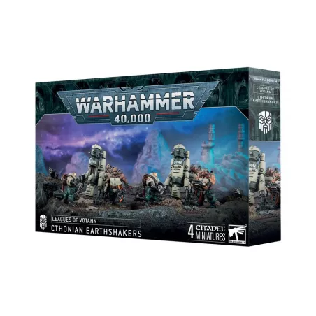 WARHAMMER 40K - LEAGUES OF VOTANN : CTHONIAN EARTHSHAKERS