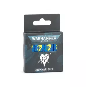 WARHAMMER 40K - DRUKHARI DICE SET