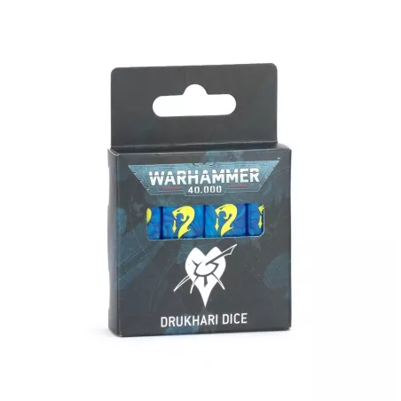 WARHAMMER 40K - DRUKHARI DICE SET