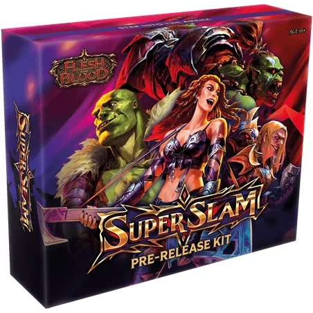 FLESH & BLOOD KIT AVANT PREMIERE SUPER SLAM ENDISPLAY   Vous entend...