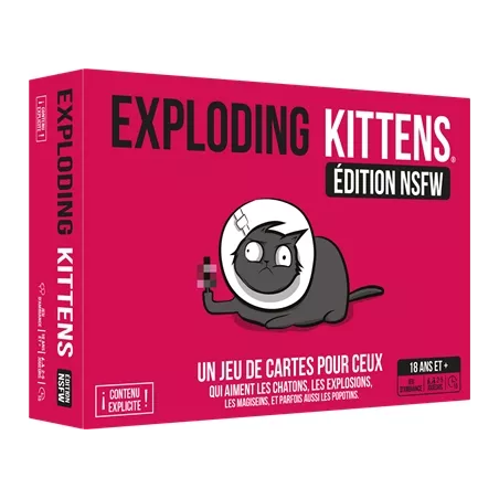 EXPLODING KITTENS - NSFW EDITION ROSE 