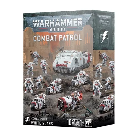 WARHAMMER 40K : COMBAT PATROL - WHITE SCARS WARHAMMER 40K Traquez l...