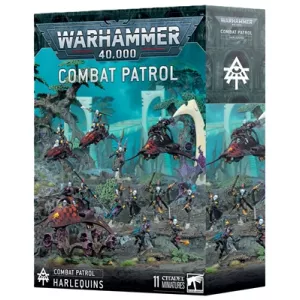 JEUX DE FIGURINES WARHAMMER 40K : COMBAT PATROL - HARLEQUINS